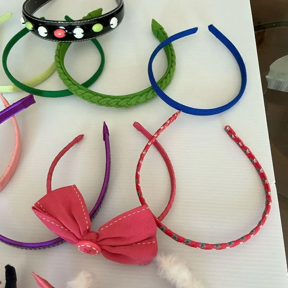 Lot of 15 assorted girls headbands